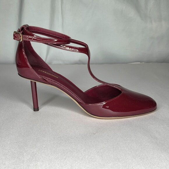 NWT Ferragamo Women's Lysandra High Heel Pumps - Picture 3 of 9
